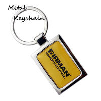 Custom Metal Keychains With Epoxy Sticker Finish Amazon Keyring