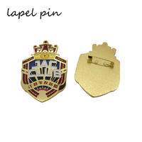 Personalized Gold Color Soft Enamel Lapel Pin Badges