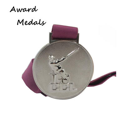 Zinc Alloy Round Sport Medals For Competition