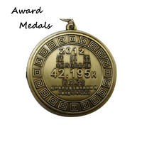 Zinc Alloy 3D embossed Marathon Finisher Medals