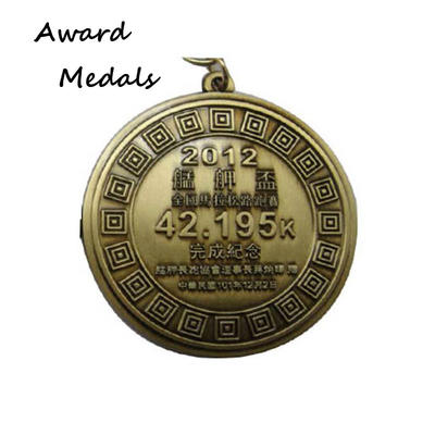 Zinc Alloy 3D embossed Marathon Finisher Medals