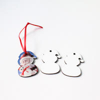 Promotional Thermal Transfer Christmas Ornaments MDF19062