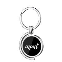 Blank Laser Engraved Spinning Key Chain LS20001