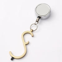 Blank Non-touch Keyring With Badge Reel Wholesale