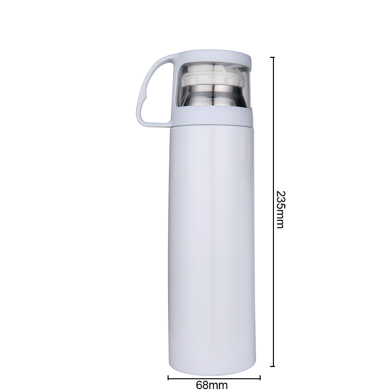 Sublimation Blank Stainless Steel Tumbler With Handle BZ20001-500