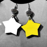 Star Pendant Sublimation Earring for Ladies MDF19086