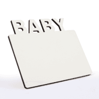 MDF Wood Sublimation Photo Frame fro Baby MDF20004