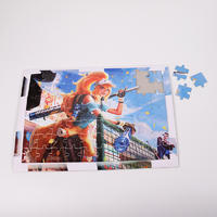 70pieces Sublimation Blank Paper Puzzle Customized QT19060